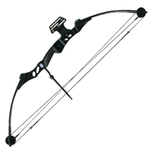 55lb Rambo Black Compound Bow