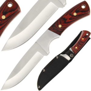 SKU Deluxe Wooden Handle Hunting Knife (1)