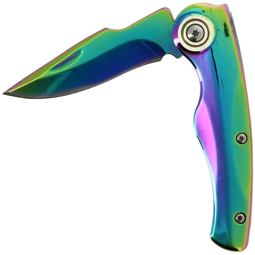 Rainbow NonLocking EDC Knife Knifewarehouse