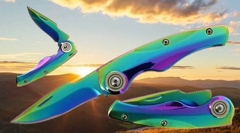 Rainbow EDC Knife