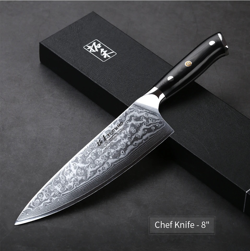 Japanese Damascus Steel Gyutou Chef Knife Knifewarehouse