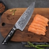 Turwho Japanese Damascus Steel Kitchen Chef Knife