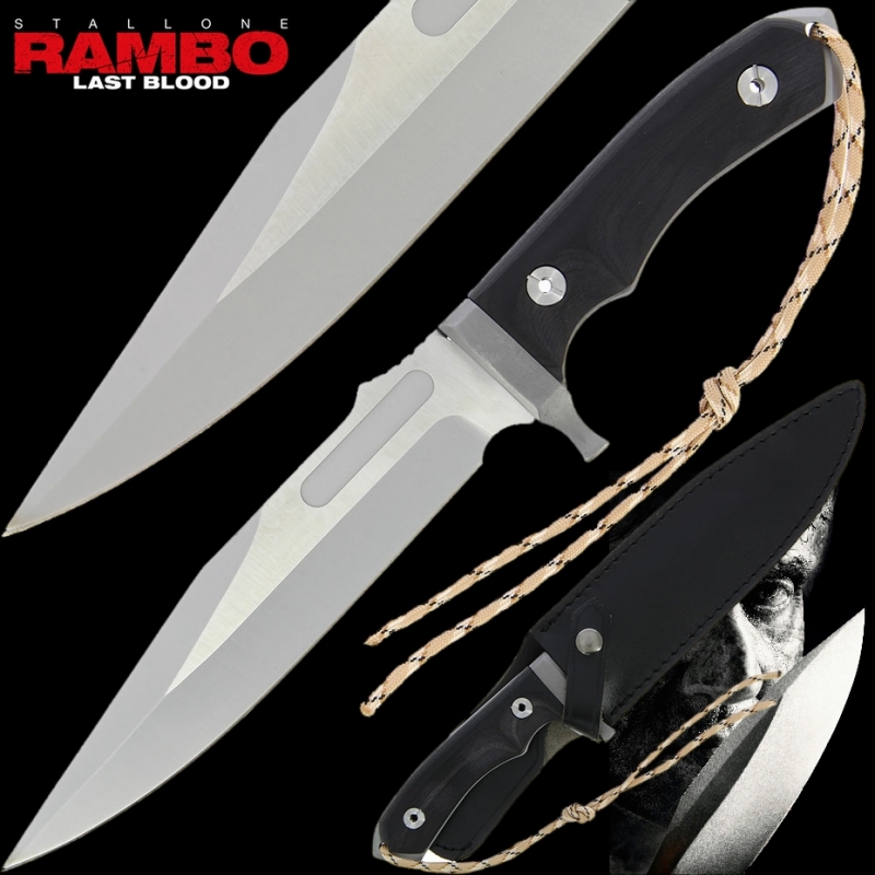 Rambo Last Blood MK-8 Bowie Black | Knifewarehouse