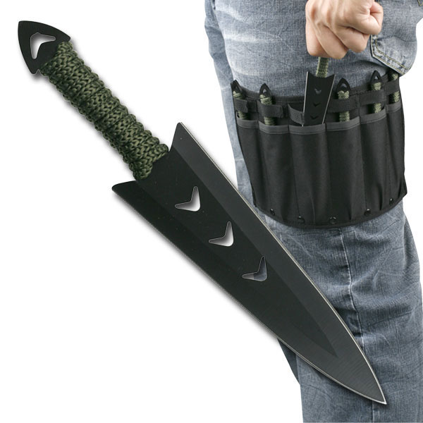 Perfect Point 6pc Throwing Knife Set