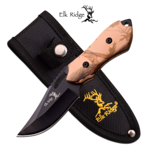 Elk Ridge Fixed Blade Knife 6" Overall