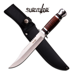 Survivor Fixed Blade Knife 12" Overall