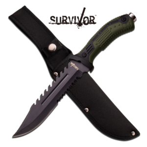 Survivor Fixed Blade Knife 12.75" Overall