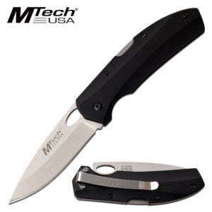 MTech USA Black Lockback Knife