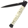 Golan Monster Stiletto Folding Knife with Pearl Handle