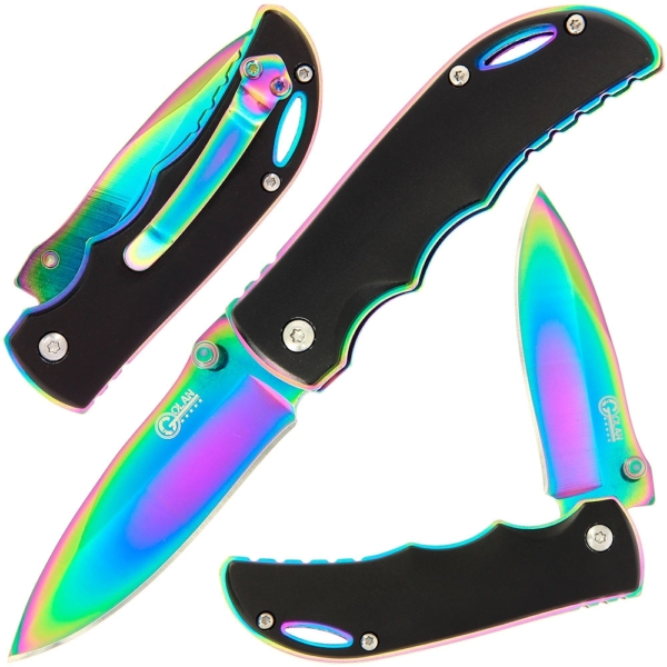 Golan Rainbow Trim Gentleman's Folding Knife