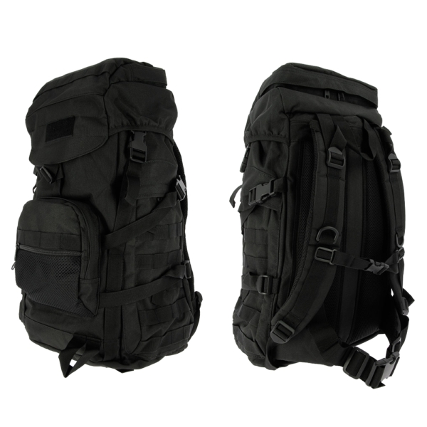 Golan™ 55L 800D Tactical Rucksack / Stuff-Sack - Black