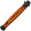 Golan Monster Stiletto Folding Knife - Pakkawood Handle