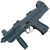 Ekol ASI 9mm Black / Blue Blank Firing Submachine Pistol