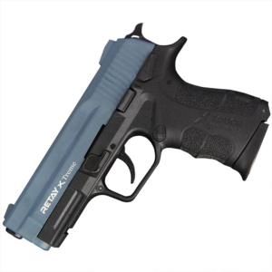 Retay XTreme 9mm Black / Blue Blank Firing Pistol