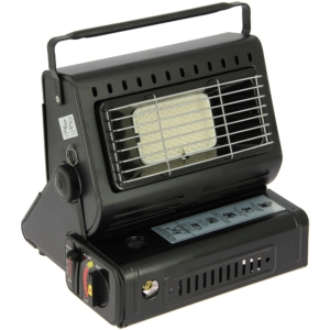 Portable Black Gas Heater and Stove