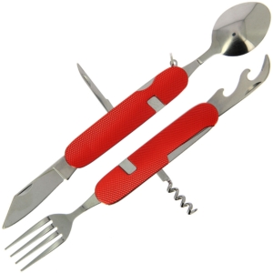 Red 'Hobo' Knife Cutlery Tool