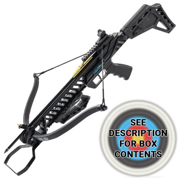 175lb Hound Recurve Rifle Crossbow - Black