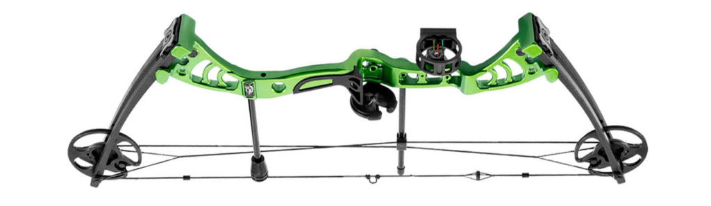 30-55lb Aurora Adjustable Compound Archery Bow - Green