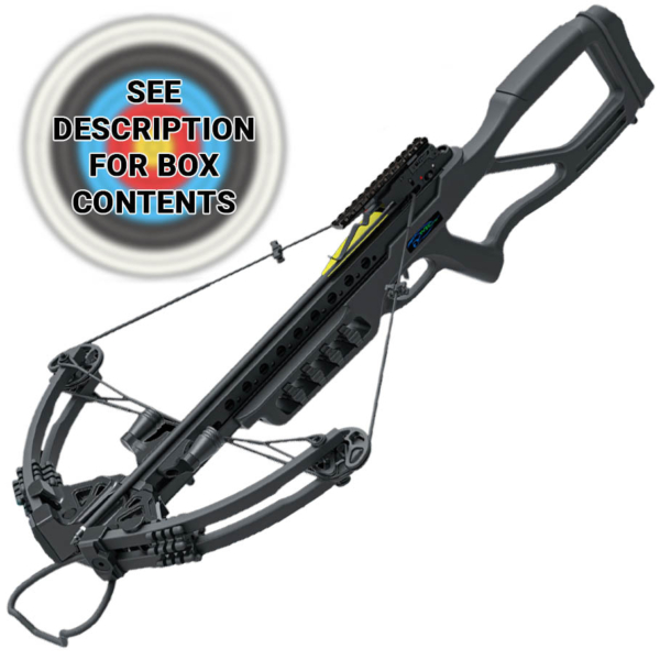 MK-XB86BK 185lb Fighter Compound Crossbow - Black