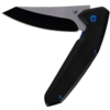 Golan Black Reverse Tanto Dual Tone Lock Knife Part Open Show Side