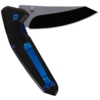 Golan Black Reverse Tanto Dual Tone Lock Knife Part Open Pocket Clip Side