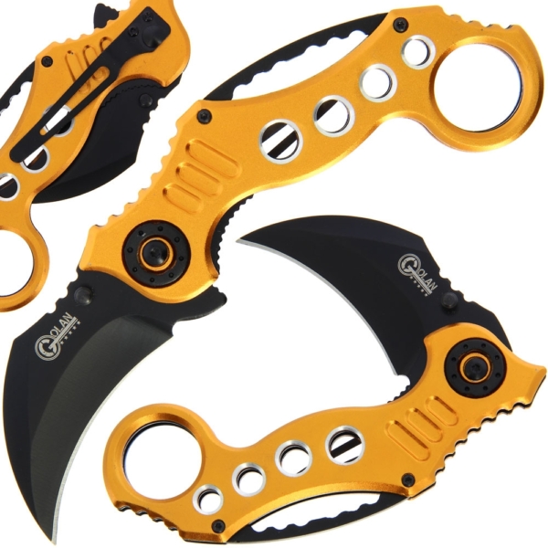 Golan GOL-531-RD Karambit Lock Knife