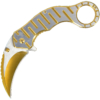 GOL-543GD Gold Anodized Locking Karambit