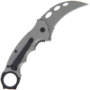 Grey Stainless Linerlock Karambit