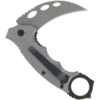 Grey Stainless Linerlock Karambit