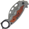 Grey Stainless Linerlock Karambit