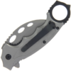 Grey Stainless Linerlock Karambit