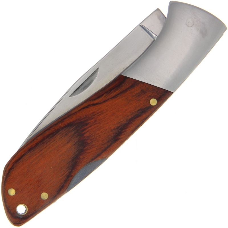 Shiny Pakkawood Lockback Knife Knifewarehouse
