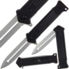 Golan Black and Satin Linerlock Lock Knife