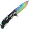 Golan Honeycomb Rainbow Lock Knife