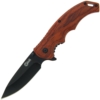 Golan Red Pakkawood Lock Knife