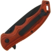 Golan Red Pakkawood Lock Knife