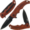 Golan Red Pakkawood Lock Knife