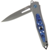 Golan Blue Swirl Insert Lock Knife