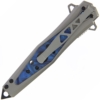 Golan Blue Swirl Insert Lock Knife