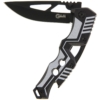 Golan Grey & Black Linerlock Lock Knife