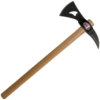 Cold Steel Weeping Heart Hawk shown from the side.