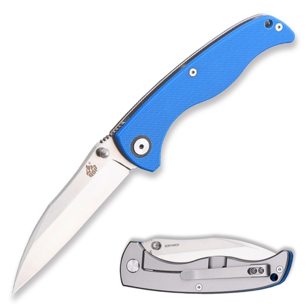 QSP Nokomis Frame Lock Knife - Blue