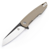 QSP Phoenix Ball Bearing Sheepsfoot Lock Knife - Tan