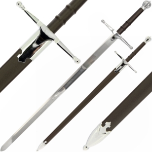 Brown Medieval Straight Sword